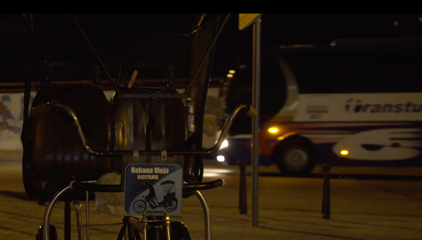 Bicitaxis en Cuba